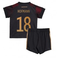 Saksa Jonas Hofmann #18 Vieras Peliasu Lasten MM-kisat 2022 Lyhythihainen (+ Lyhyet housut)